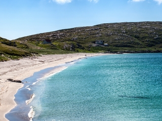 Prince's Bay, Eriskay beach on the Isle of Eriskay