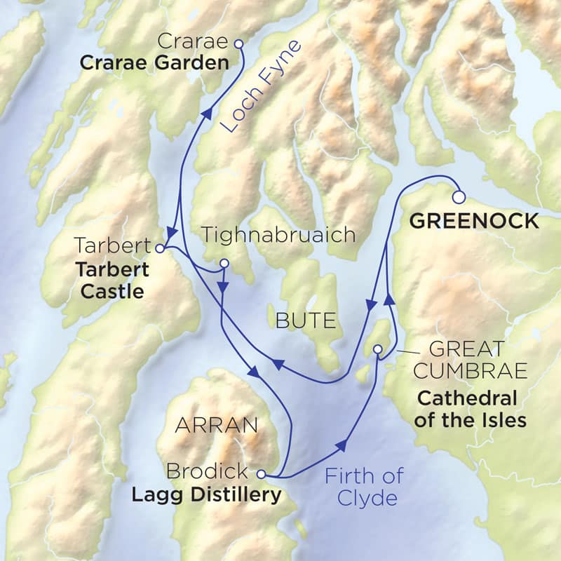Clyde Coast Sampler Route
